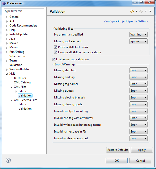XMLValidationPreferences.png